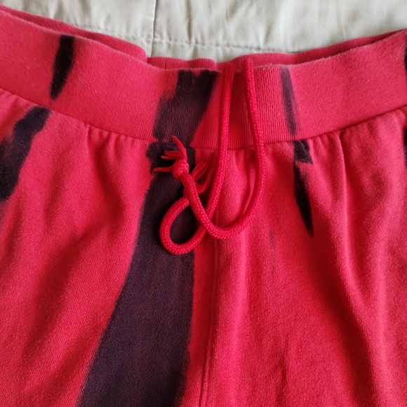 Distressed Cropped Sexy Shorts Mens MEDIUM 30 in w Champion Logo - Picture 2 of 10